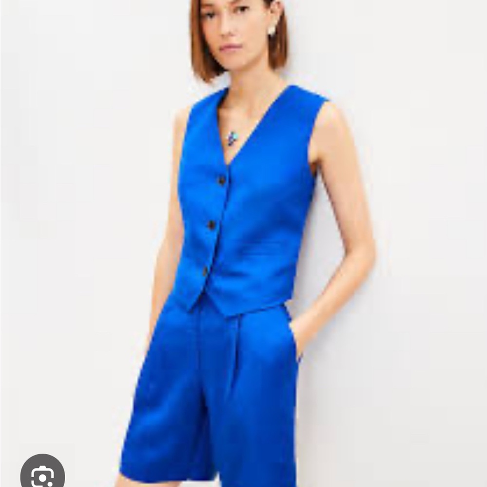 Loft vest and shorts set